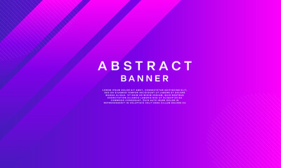 abstract fluid banner template Colorful template banner with gradient colors. Design with liquid form.