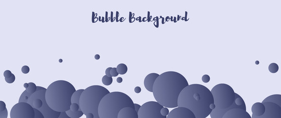 Abstract modern bubble gradient seamless pattern or background design, seamless bubble vector illustration. Perfect for background, banner, template, presentation, and other graphical resources
