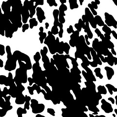 Black Cowhide Cow Skin Background Digital Paper