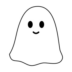 Smily Cute Ghost