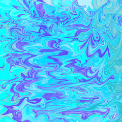 Blue Fluid Background