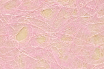 Japanese culture, pink washi Paper for background image