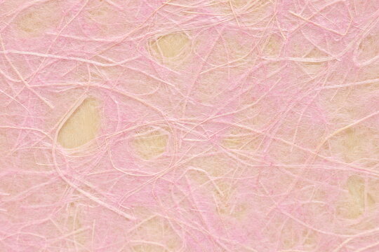 Japanese culture, pink washi Paper for background image