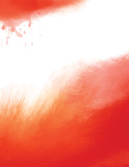 Red abstract texture background with watercolor