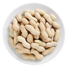 Peanuts on a plate