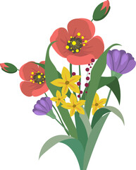 decorative botany colorful classical
