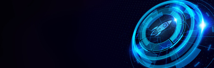 Start-up Funding Crowdfunding Investment Venture Capital Entrepreneurship. Business, technology, internet and networking concept. 3d illustration