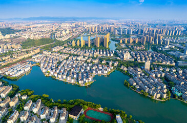 Urban Scenery of Shaoxing, Zhejiang Province, China