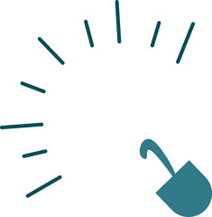 A light bulb from a garland. Illustration of Christmas lamp.