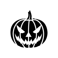 halloween pumpkin icon vector design template
