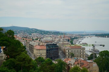 Fototapeta na wymiar Budapest Hungary 2022 June