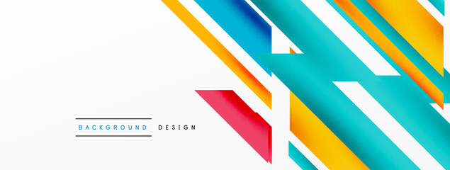 Dynamic lines background. Wallpaper for concept of AI technology, blockchain, communication, 5G, science, business and technology