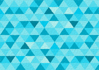 The illustrations and clipart. Vector image. Rought triangle pattern for the background.
