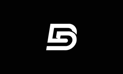 DD Letter Initial Icon Logo Design Vector Illustration