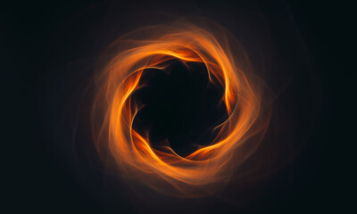 Abstract hot energy twister cloud   fire tornado background