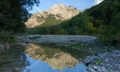 Fototapeta na wymiar landscape sutjeska national park, Bosnia and Herzegovina