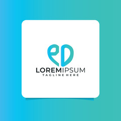  po letter design for logo and icon.az typography for technology, business and real estate brand.az monogram logo.vector