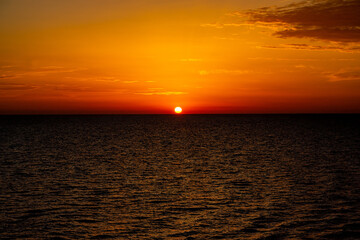 Sunset Over The Ionian Sea 