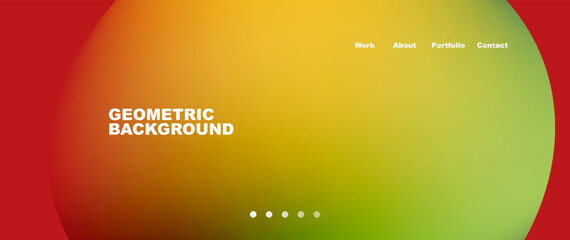 Obraz premium Liquid shapes with flowing gradient colors. Round elements and circles. Vector illustration for wallpaper, banner, background, leaflet, catalog, cover, flyer