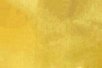Old glod metal wall background or texture and shadow