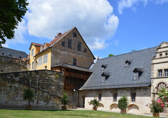 Fototapeta na wymiar Historical Castle Heidecksburg in the Town Rudolstadt, Thuringia