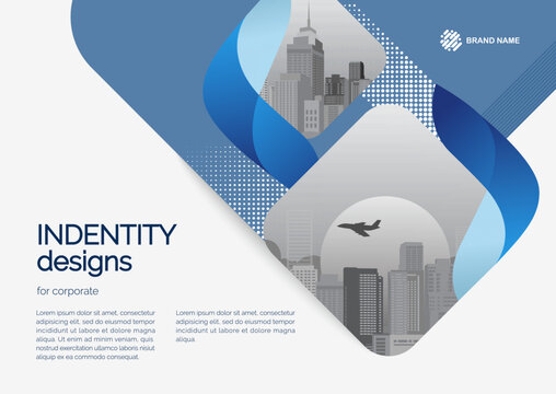 Template vector design for Brochure, Annual Report, Web design Poster, Corporate Presentation, Flyer, layout modern with size horizontal, Easy to use and edit.