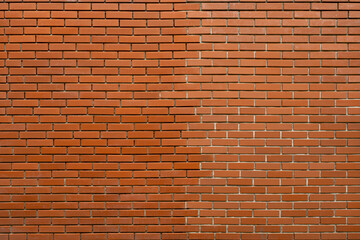 New Brick Wall Textute Background, Bricks Fence Mockup