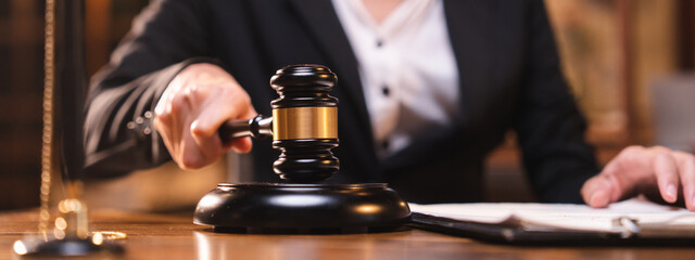 law and authority lawyer concept, judgment gavel hammer in court courtroom for crime judgement legislation and judicial decision, judge having justice of punishment guilt and criminal verdict legal