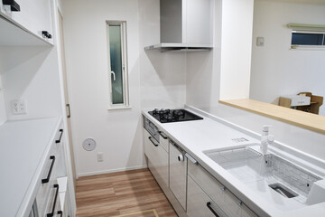 新築住宅のキッチン