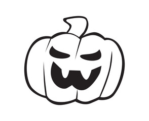 jack o lantern lineart