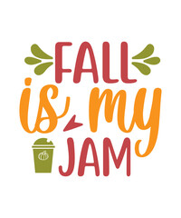 Naklejka premium Fall SVG, Autumn SVG File, Pumpkin SVG File, Seasonal, Cricut, Silhouette, Cut Files, Digital, Instant Download, Fall SVG Bundle DXF, PNG jpeg, Fall Farmhouse Autumn Clipart, Harvest Quotes
