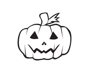 jack o lantern lineart