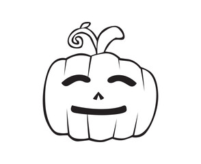 jack o lantern lineart