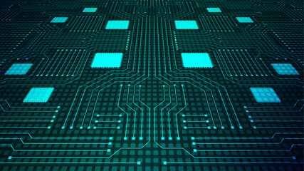 technology background with hi-tech digital