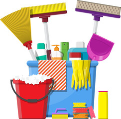 Cleaning service and supplies © absent84