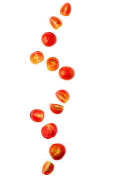 Levitating tomato cherry