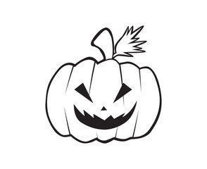 jack o lantern lineart