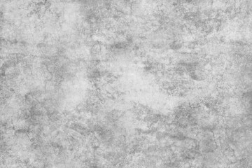 Concrete wall white and gray color for background. Old grunge textures with scratches and cracks. White and gray painted cement wall texture.