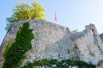 Dornach, Burgruine Dorneck, Ruine, Burg, Dorneck, Arlesheim, Landwirtschaft, Ruine, Birstal,...