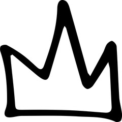 crown vector design illustration isolated on transparent background  © Olivia23