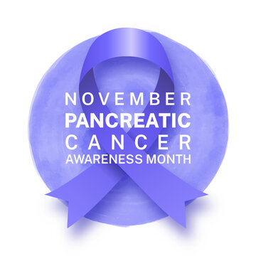 Background for pancreatic cancer awareness month