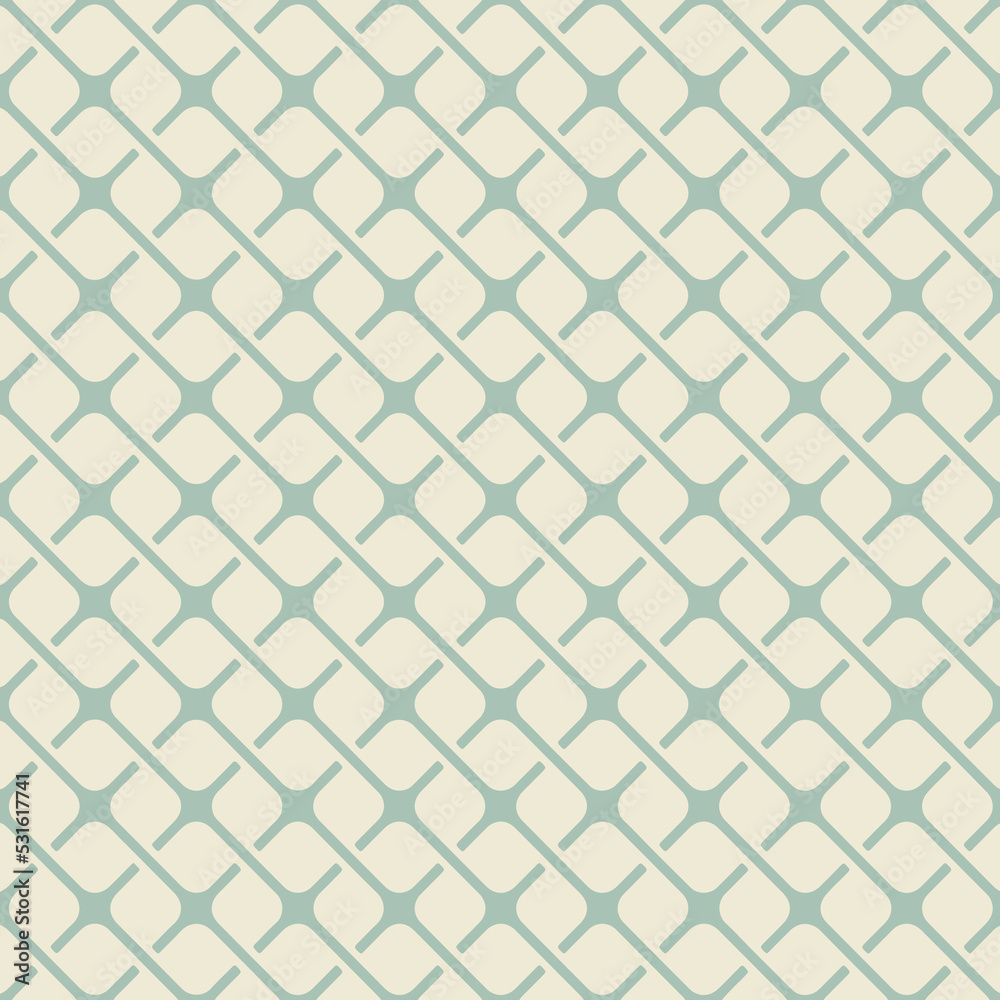 Wall mural Lattice style pattern background