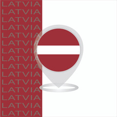 Latvia flag