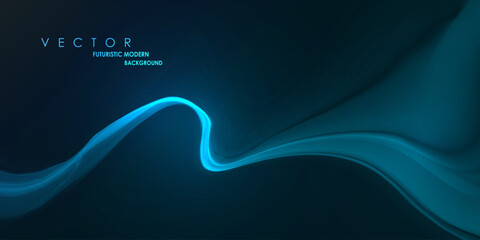 Abstract wave lines. Liquid curve shapes