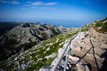 Biokovo mountain in Croatia landscape - obrazy, fototapety, plakaty