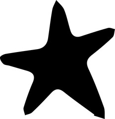 star design illustration isolated on transparent background