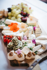 fresh cheese board with cheeses
- 531626954