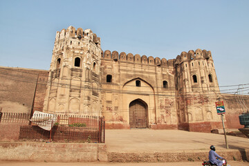Lahore fort, vintage castle, Punjab province, Pakistan