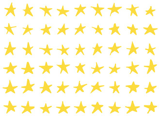 Fototapeta premium star vector design illustration isolated on white background