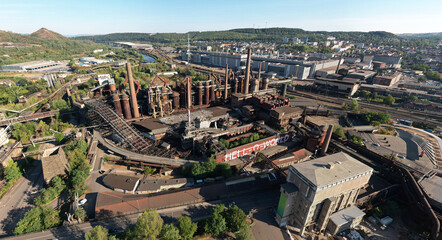 Völklinger Hütte im Saarland - Industriedenkmal